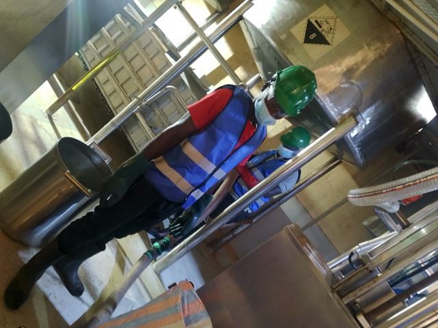 Facility inspection during an audit