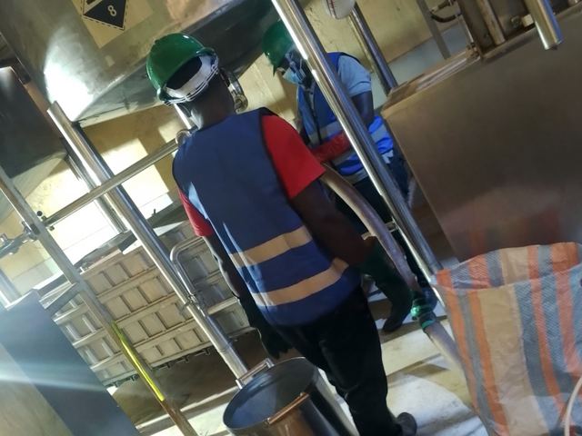 Checking processing equipment