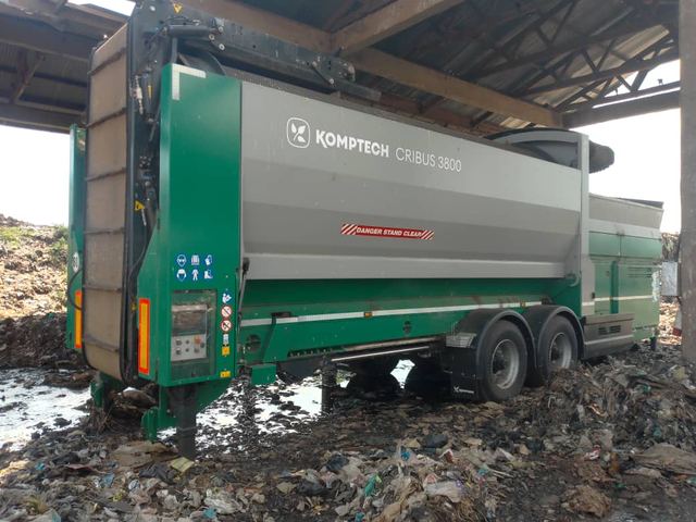 Waste compaction at a disposal site